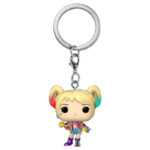 Pocket POP! Keychain: Birds of Prey - Harley Quinn Caution Tape