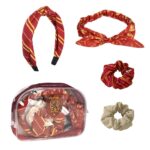 Conjunto Acessórios de Cabelo Harry Potter - Gryffindor